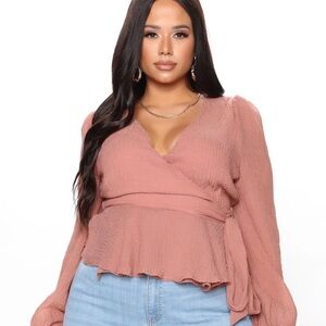 Mauve Blouse